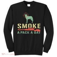 Smoke A Pack A Day Coyote Hunting Sweatshirt thumb 0