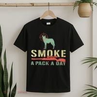 Smoke A Pack A Day Coyote Hunting T-Shirt thumb 2