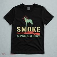 Smoke A Pack A Day Coyote Hunting T-Shirt thumb 5