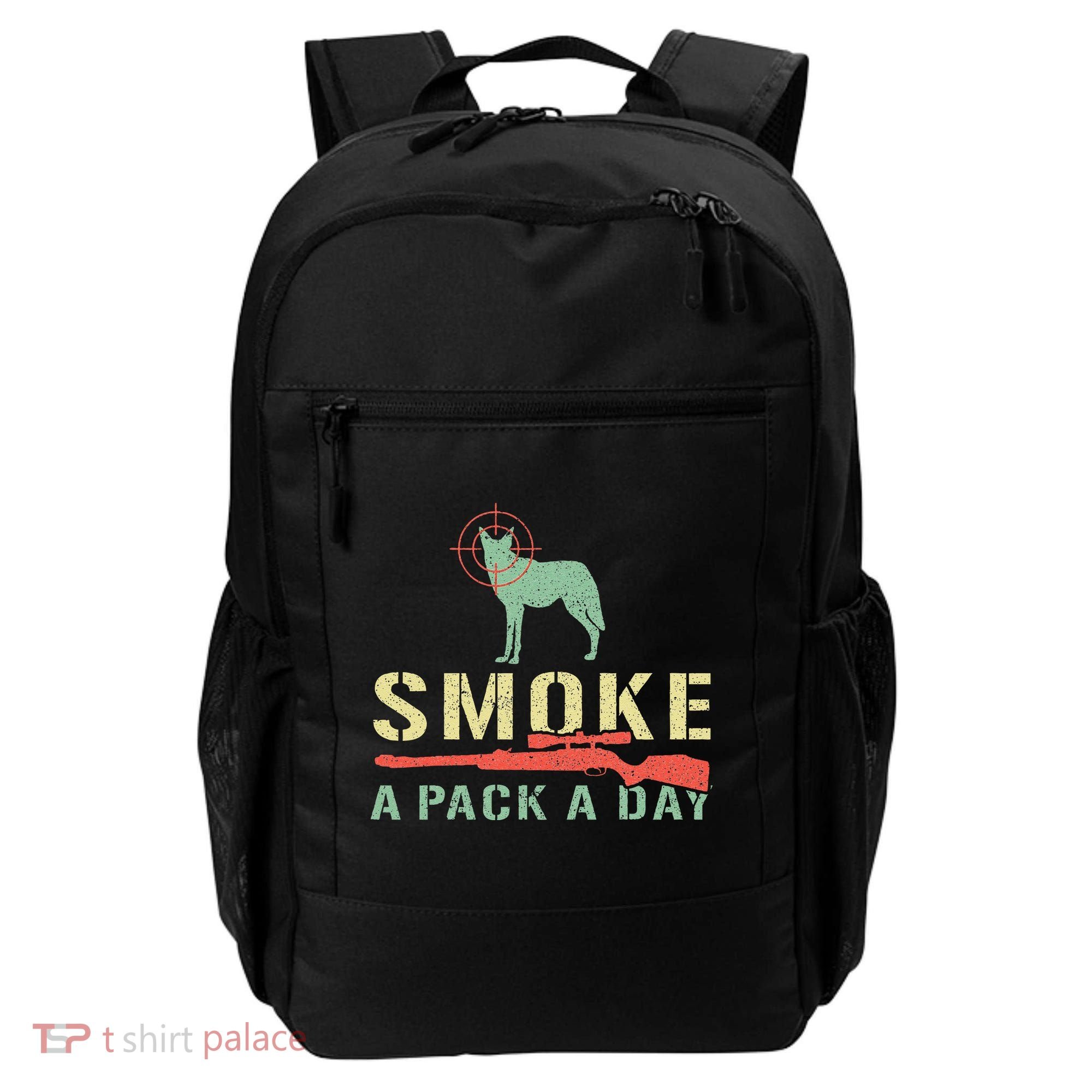 Smoke A Pack A Day Coyote Hunting Backpack