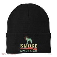 Smoke A Pack A Day Coyote Hunting Beanie thumb 0