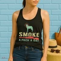 Smoke A Pack A Day Coyote Hunting Women's Tank Top thumb 2