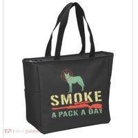 Smoke A Pack A Day Coyote Hunting Tote Bag thumb 2