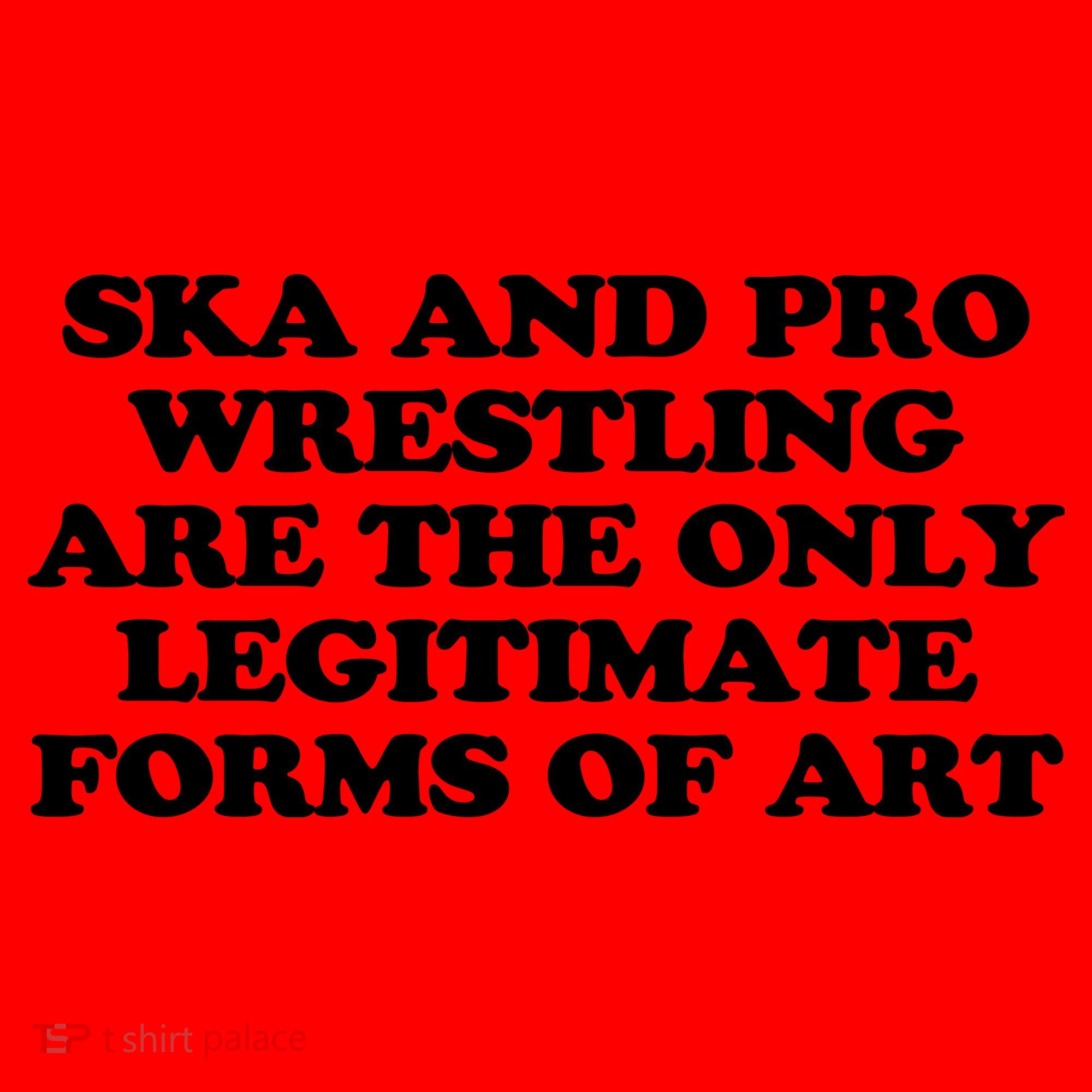 Ska And Pro Wrestling Are The Only Legitimate Forms Of Art Santa Hat