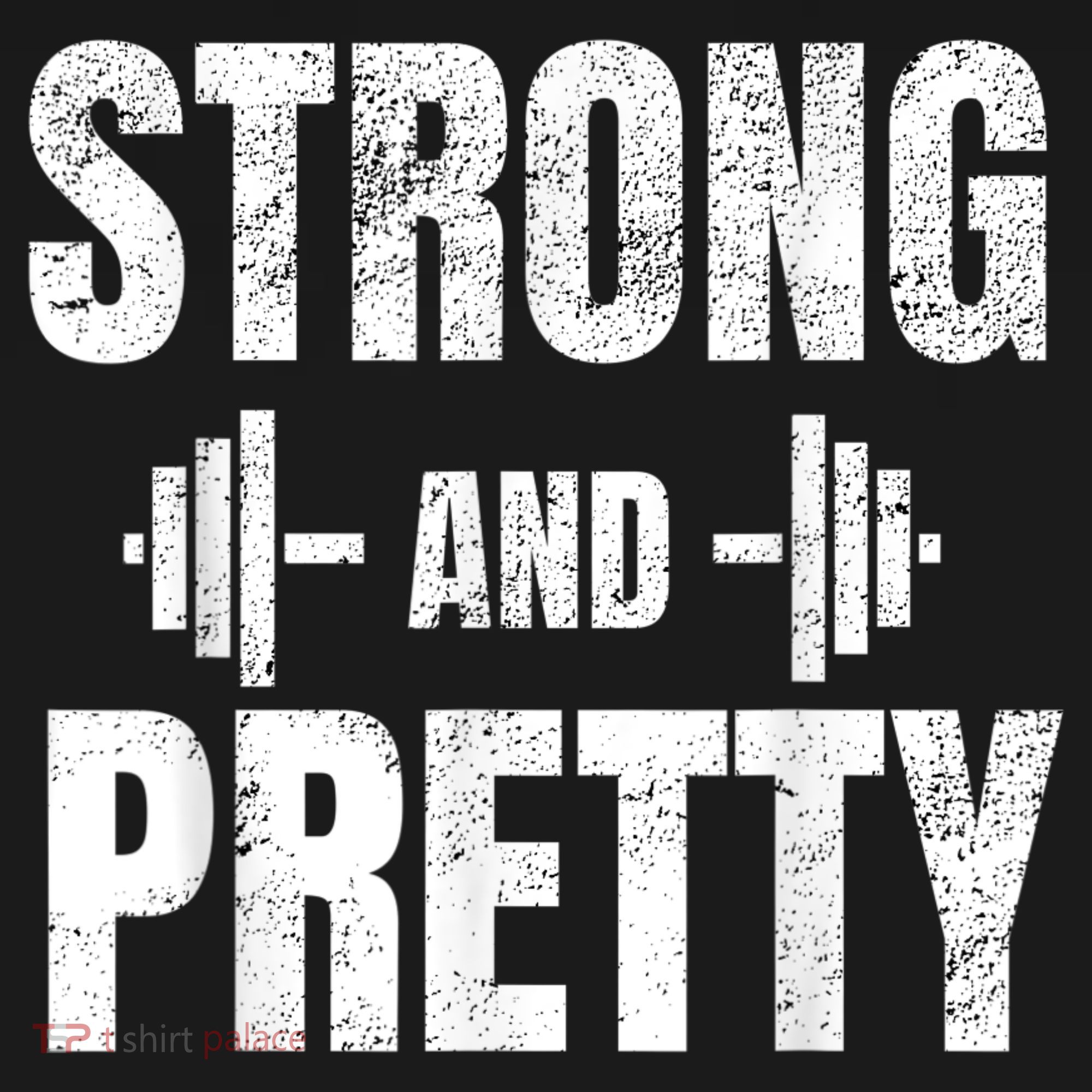 Strong And Pretty Gym Strongman Workout Fitness Women's Tank Top