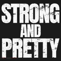 Strong And Pretty Work Out Gym Never Stop Training Cool Gift USA-Made Doggie Bandana thumb 2