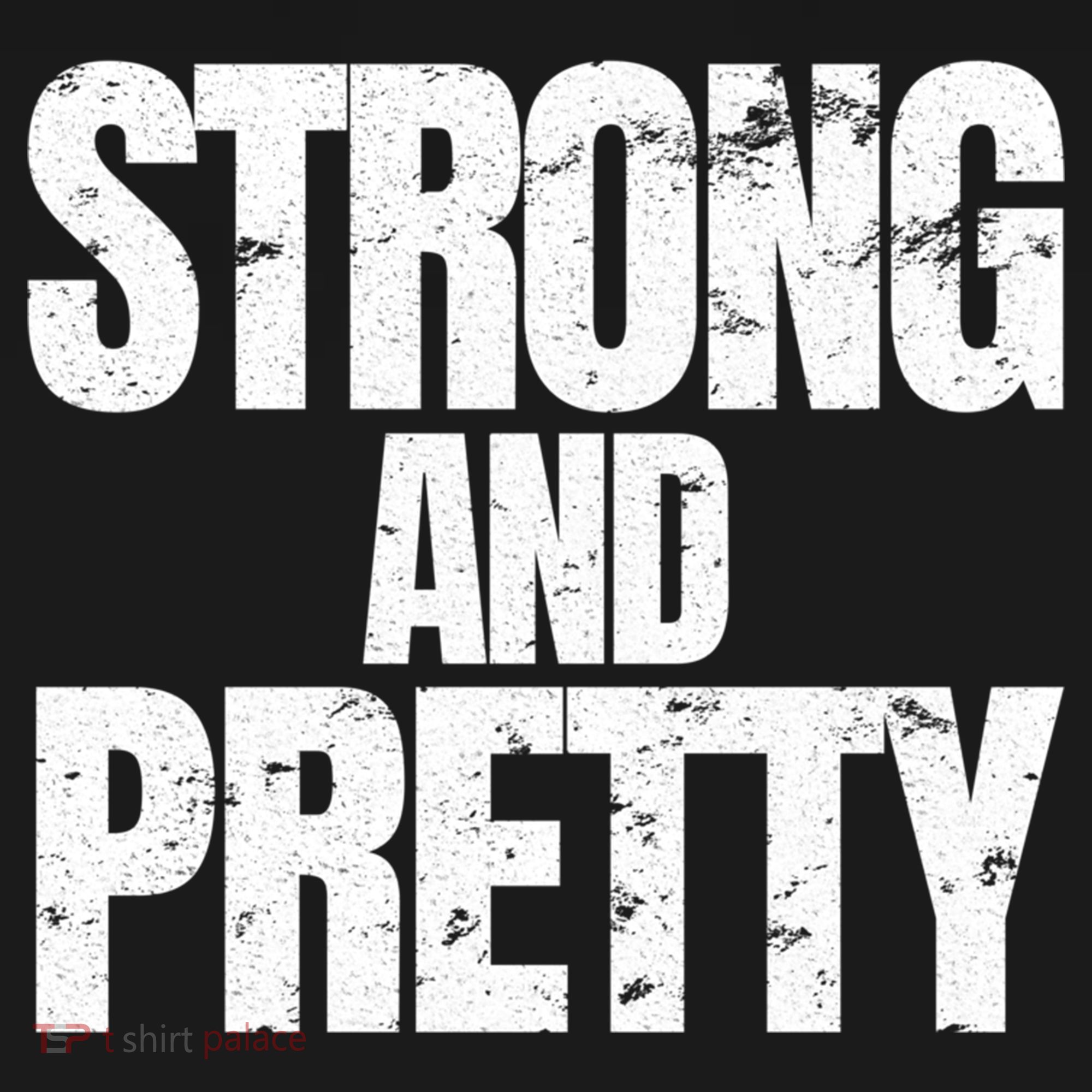 Strong And Pretty Work Out Gym Never Stop Training Cool Gift USA-Made Doggie Bandana