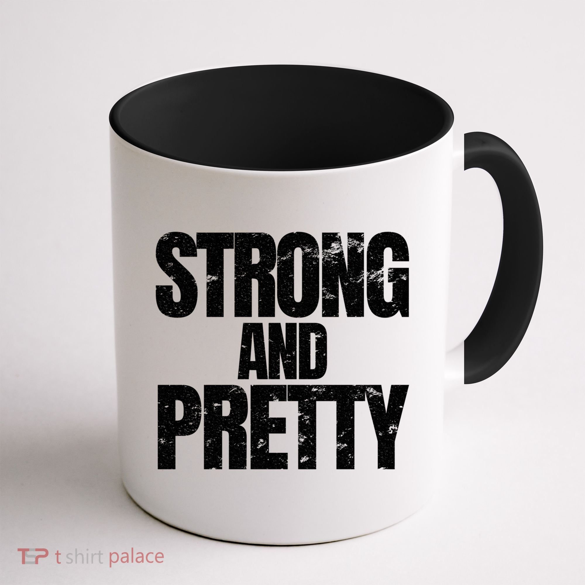 Strong And Pretty Work Out Gym Never Stop Training Cool Gift Coffee Mug