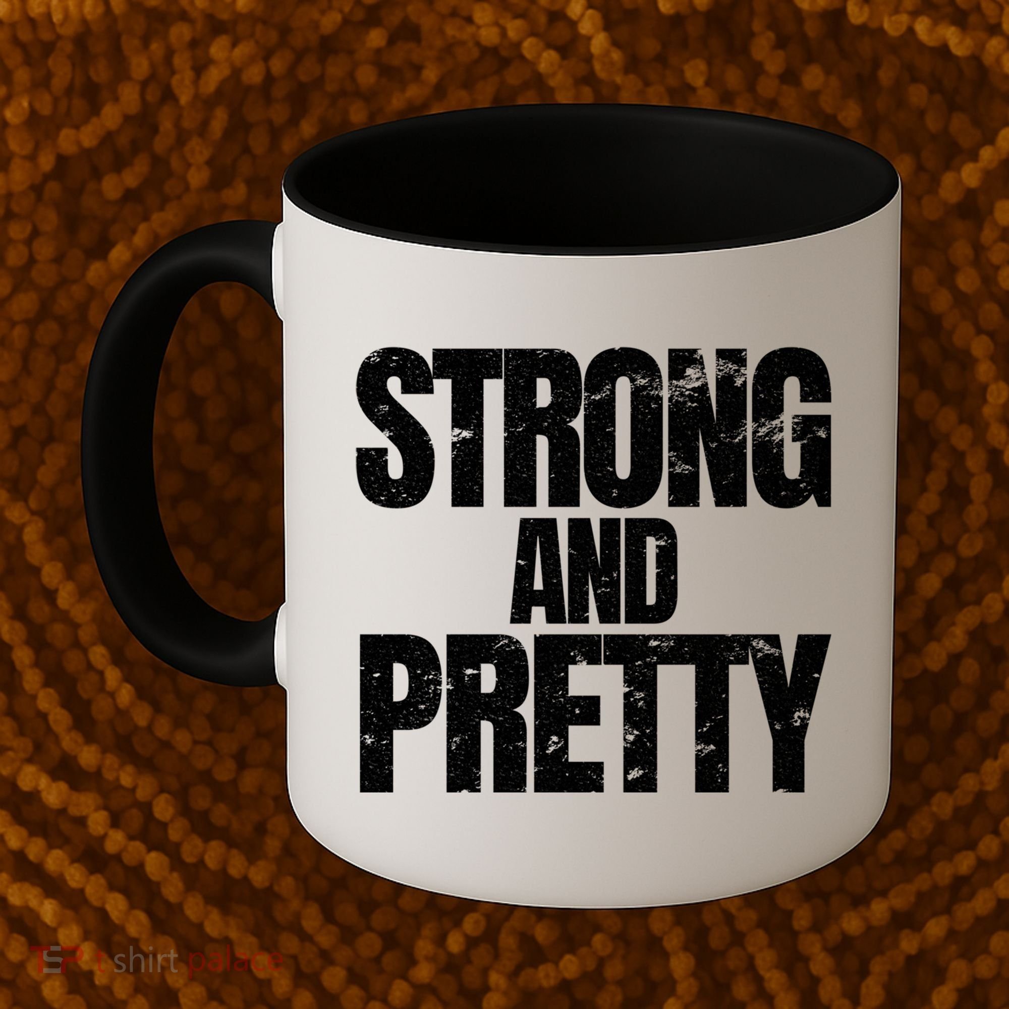 Strong And Pretty Work Out Gym Never Stop Training Cool Gift Coffee Mug