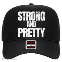Strong And Pretty Work Out Gym Never Stop Training Cool Gift Hat thumb 0