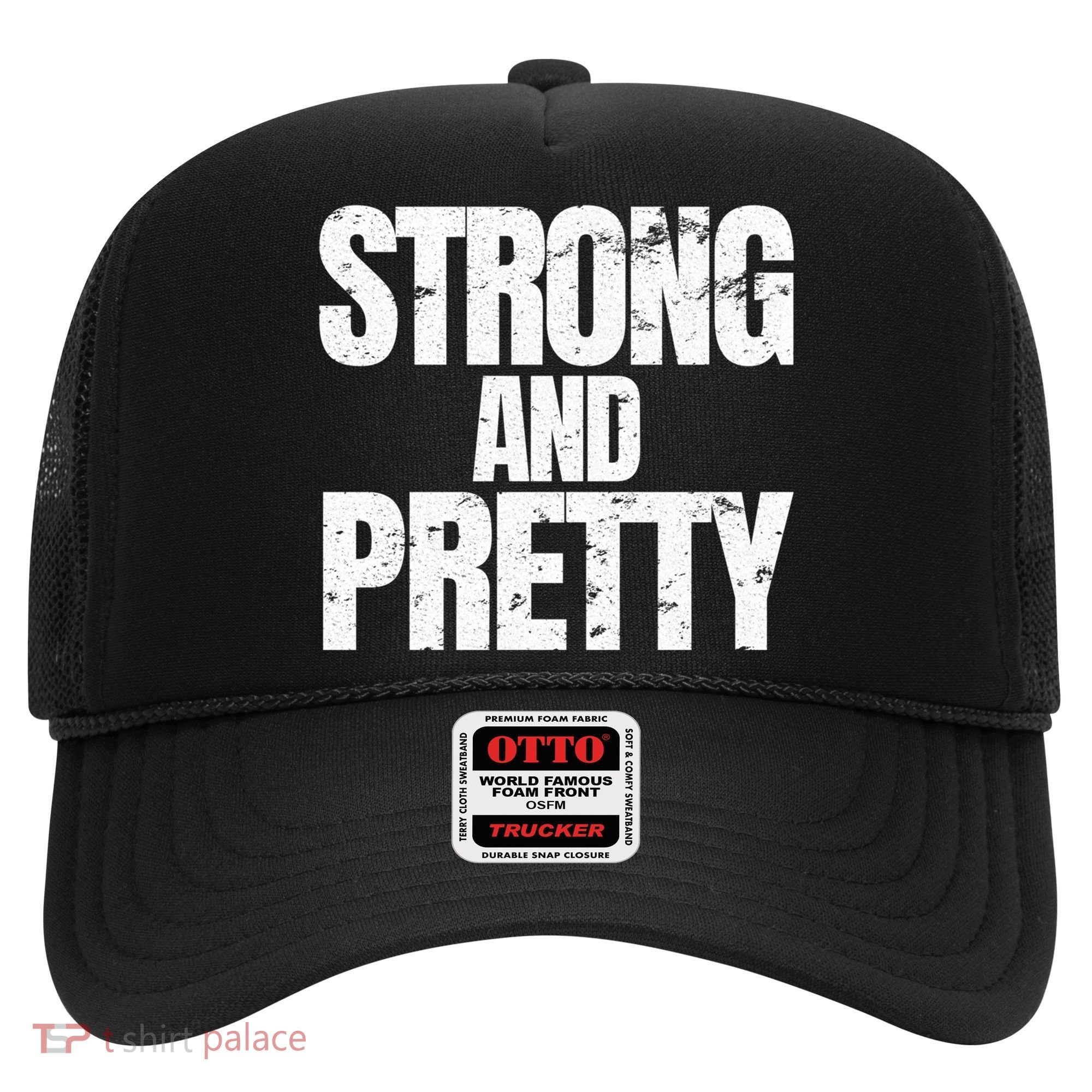 Strong And Pretty Work Out Gym Never Stop Training Cool Gift Hat