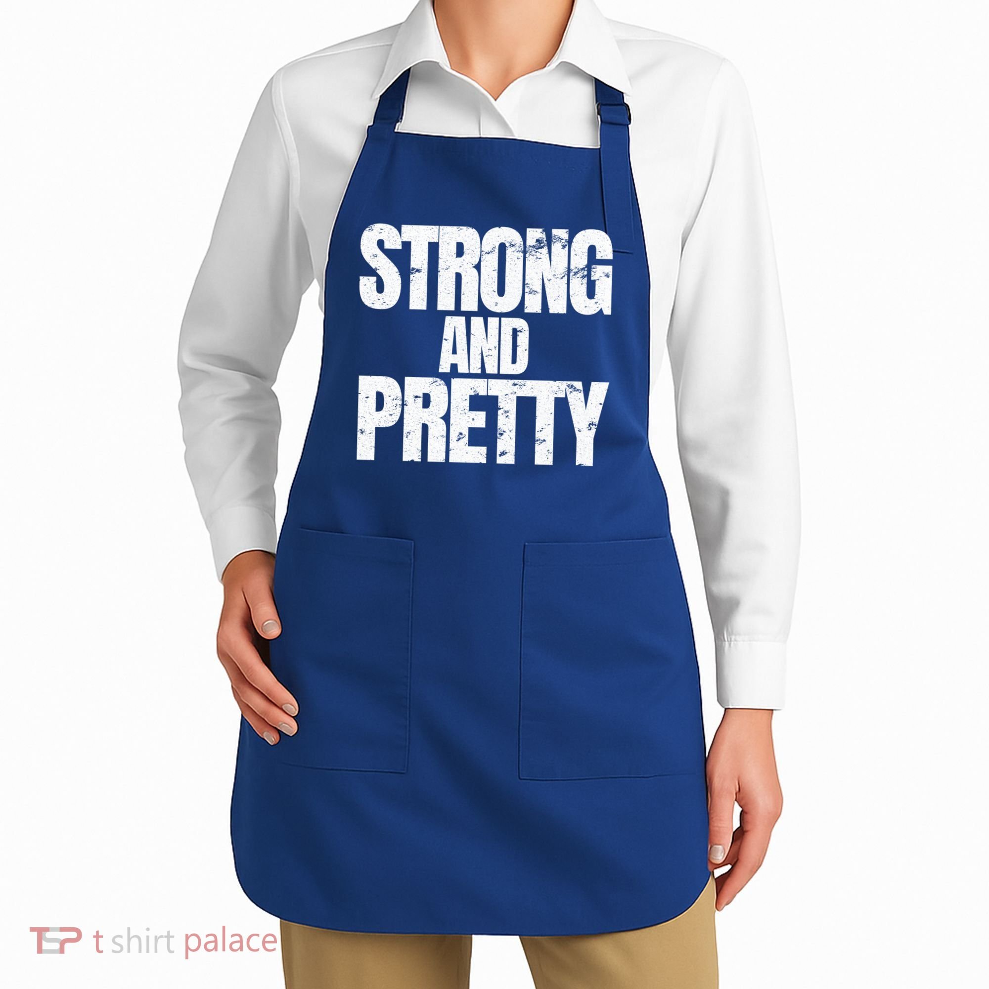 Strong And Pretty Work Out Gym Never Stop Training Cool Gift Apron