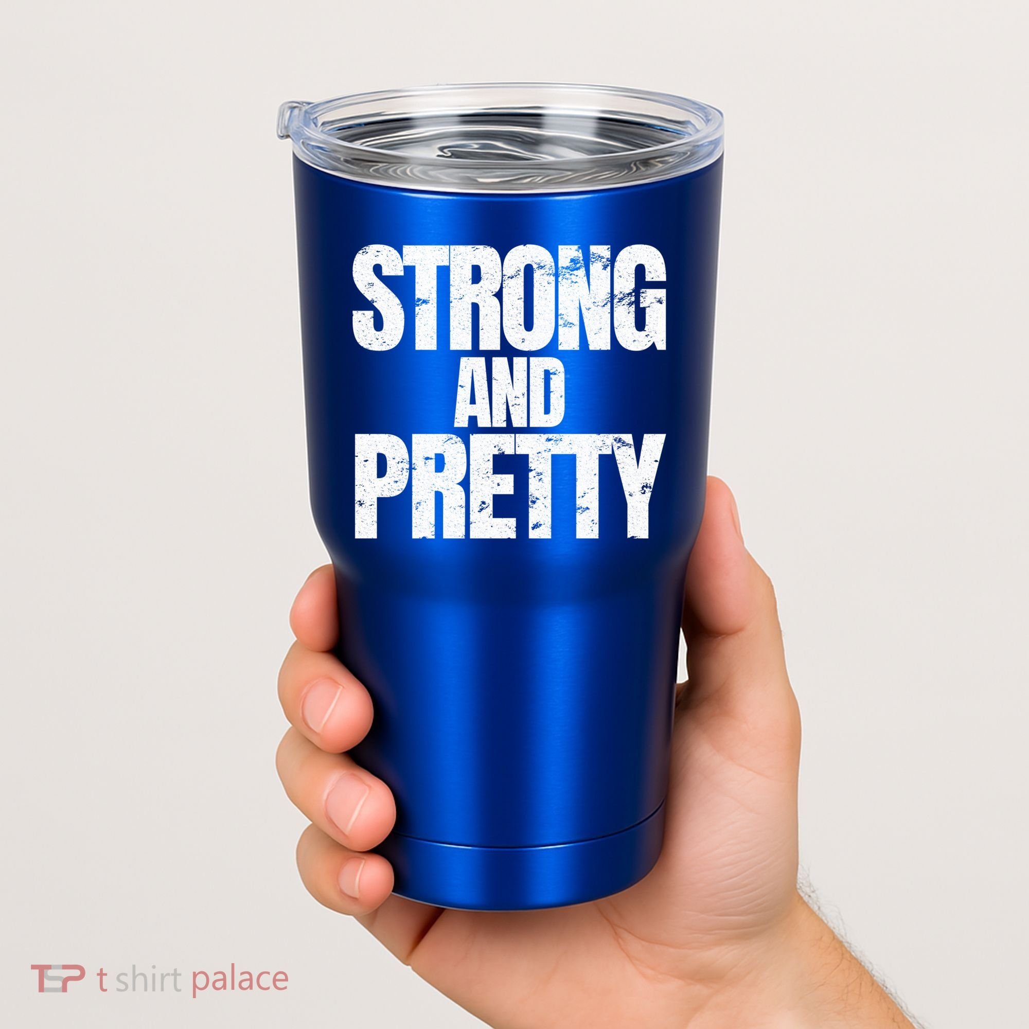 Strong And Pretty Work Out Gym Never Stop Training Cool Gift Tumbler