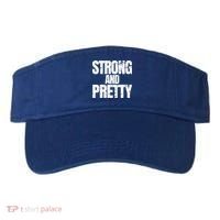 Strong And Pretty Work Out Gym Never Stop Training Cool Gift Visor thumb 0