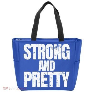 Strong And Pretty Work Out Gym Never Stop Training Cool Gift Tote Bag