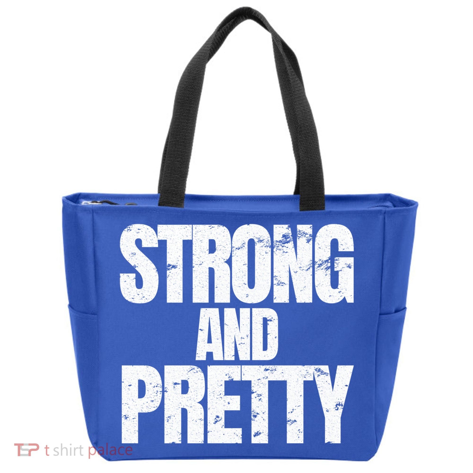 Strong And Pretty Work Out Gym Never Stop Training Cool Gift Tote Bag