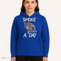 Smoke A Pack A Day Coyote Hunting Jackal Wolf Great Gift Hoodie thumb 5