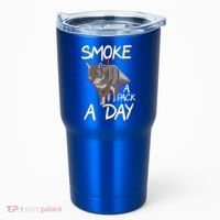 Smoke A Pack A Day Coyote Hunting Jackal Wolf Great Gift Tumbler thumb 0