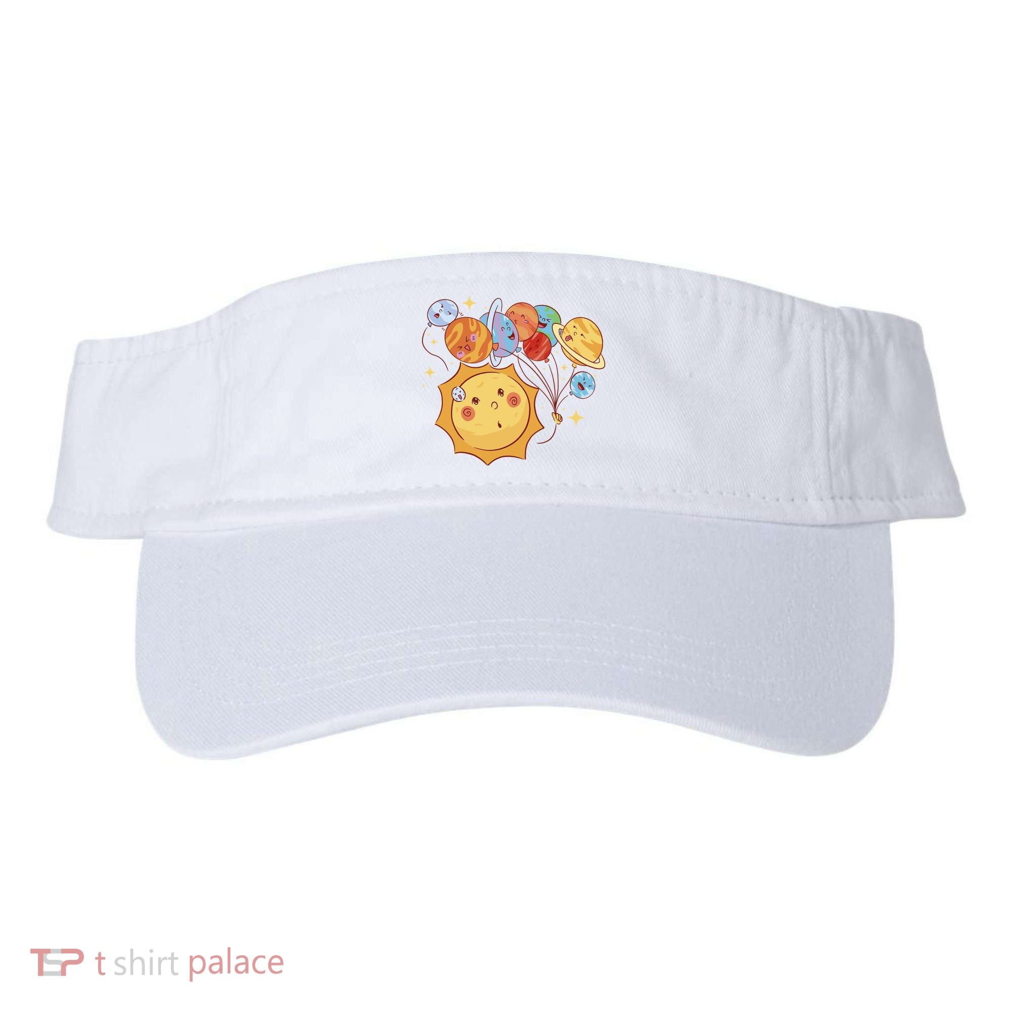 Sun And Planets Cute Galaxy Visor