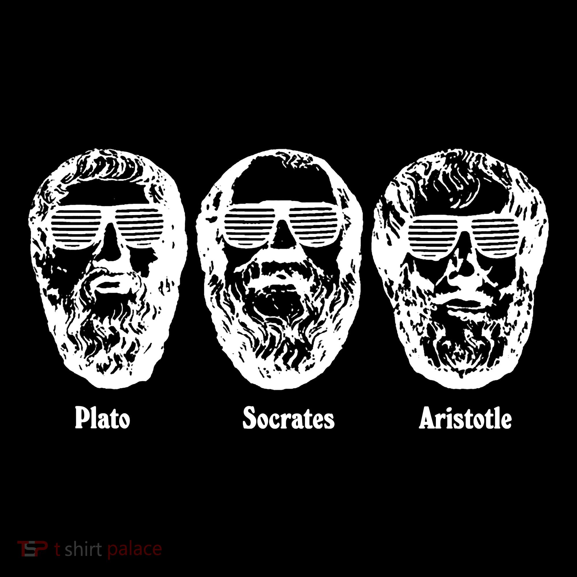 Socrates Aristotle Plato Coaster
