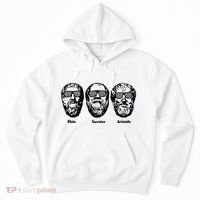 Socrates Aristotle Plato Hoodie thumb 0