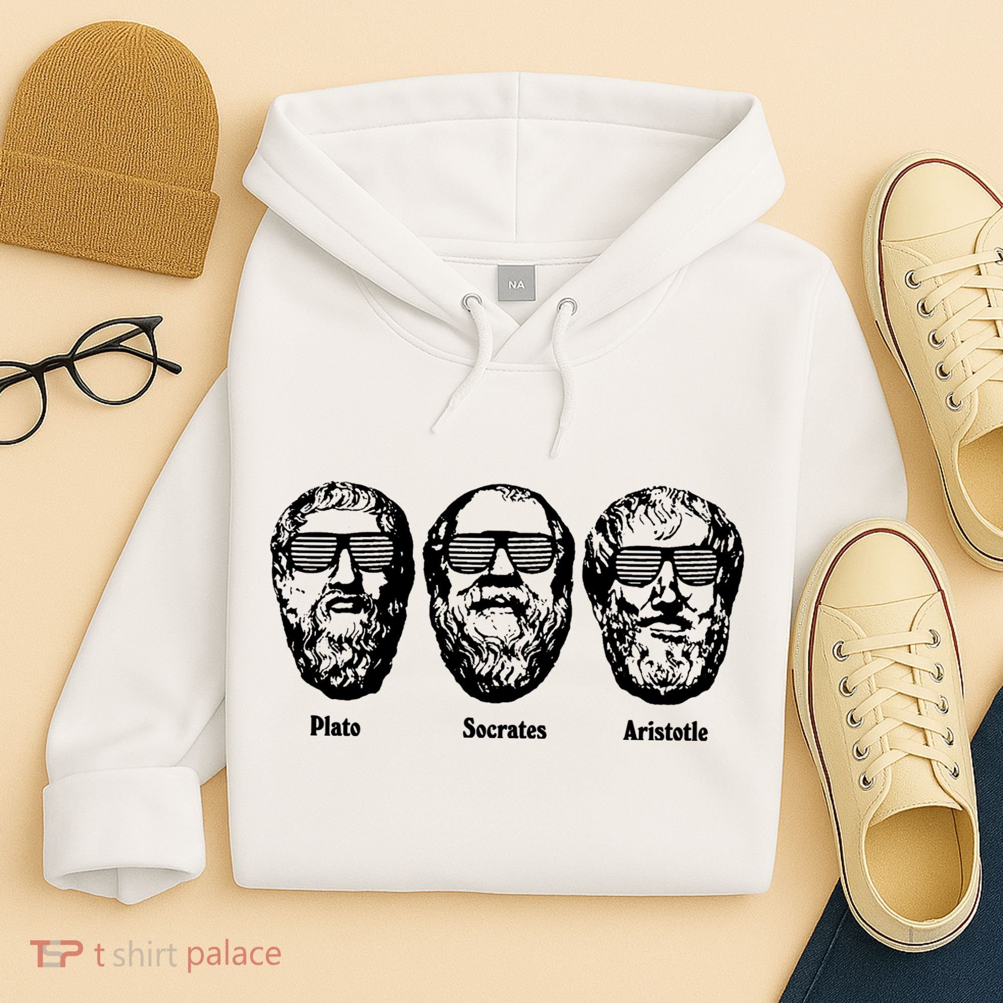 Socrates Aristotle Plato Hoodie