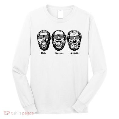 Socrates Aristotle Plato Long Sleeve Shirt