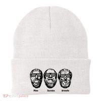 Socrates Aristotle Plato Beanie thumb 0