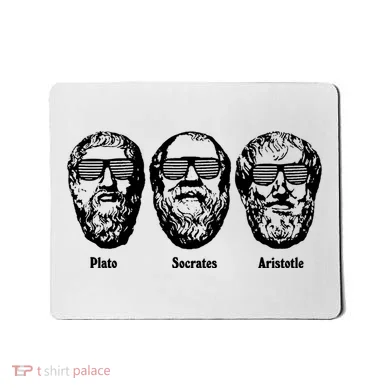 Socrates Aristotle Plato Mousepad