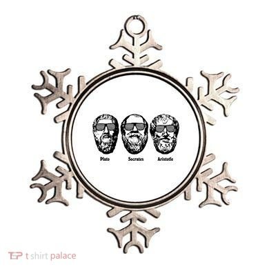 Socrates Aristotle Plato Ornament