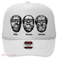 Socrates Aristotle Plato Hat thumb 0