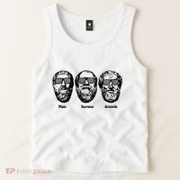Socrates Aristotle Plato Tank Top thumb 2