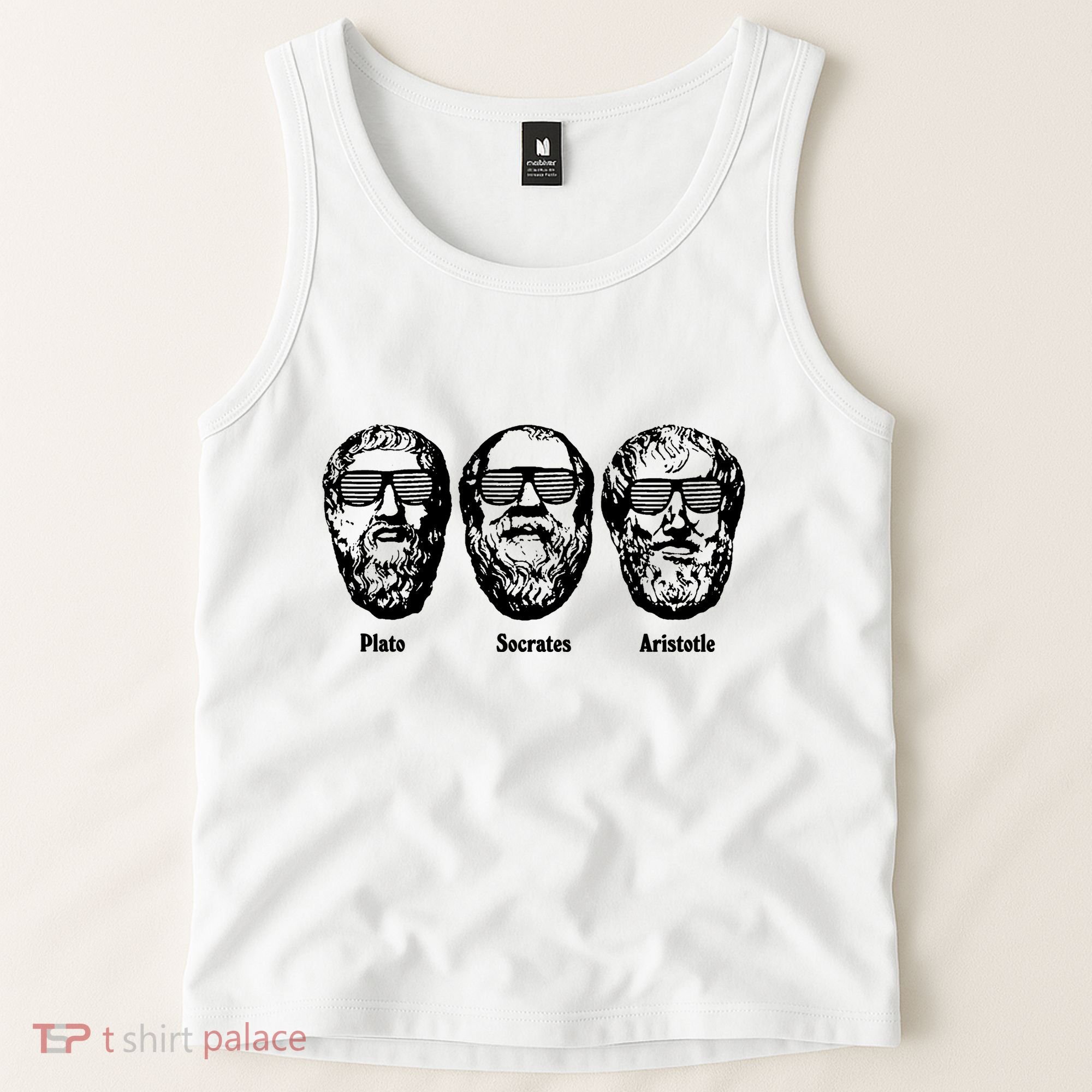 Socrates Aristotle Plato Tank Top