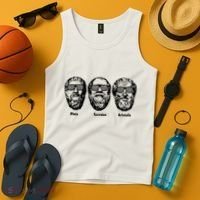 Socrates Aristotle Plato Tank Top thumb 4