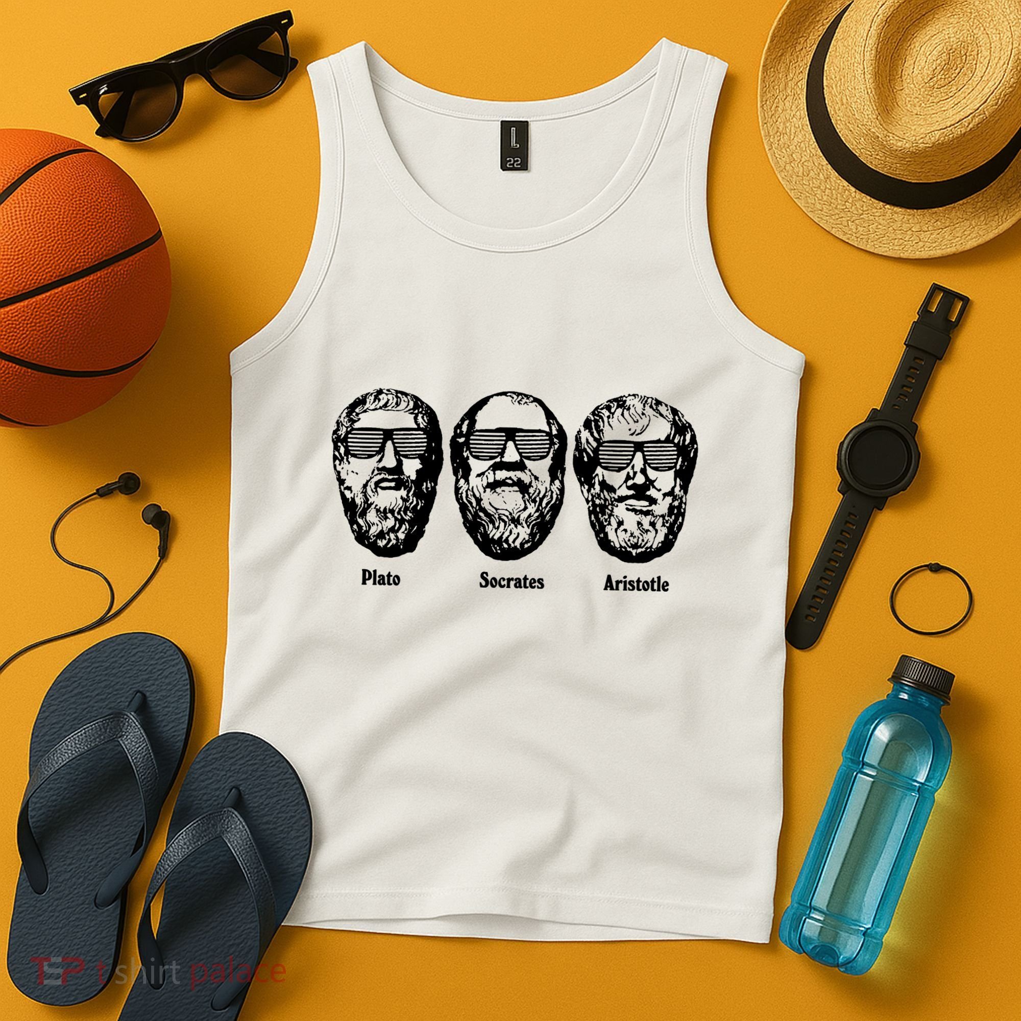 Socrates Aristotle Plato Tank Top