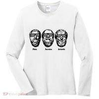 Socrates Aristotle Plato Women's Long Sleeve Shirt thumb 0