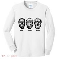 Socrates Aristotle Plato Kids Long Sleeve Shirt thumb 0
