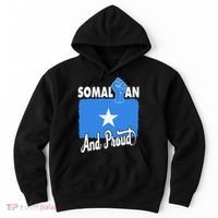 Somalian And Proud Love Somalia With Somalia Flag Fist Hoodie thumb 0