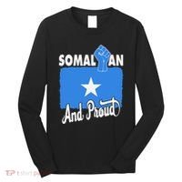 Somalian And Proud Love Somalia With Somalia Flag Fist Long Sleeve Shirt thumb 0