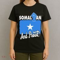 Somalian And Proud Love Somalia With Somalia Flag Fist T-Shirt thumb 4