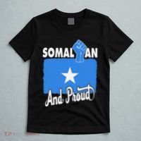 Somalian And Proud Love Somalia With Somalia Flag Fist T-Shirt thumb 5