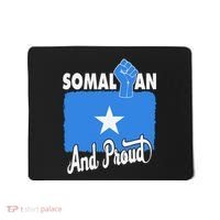 Somalian And Proud Love Somalia With Somalia Flag Fist Mousepad thumb 0