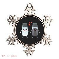 Salt And Pepper Shaker Couple Gift For Chefs And Cooks Ornament thumb 0
