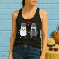 Salt And Pepper Shaker Couple Gift For Chefs And Cooks Women's Tank Top thumb 2