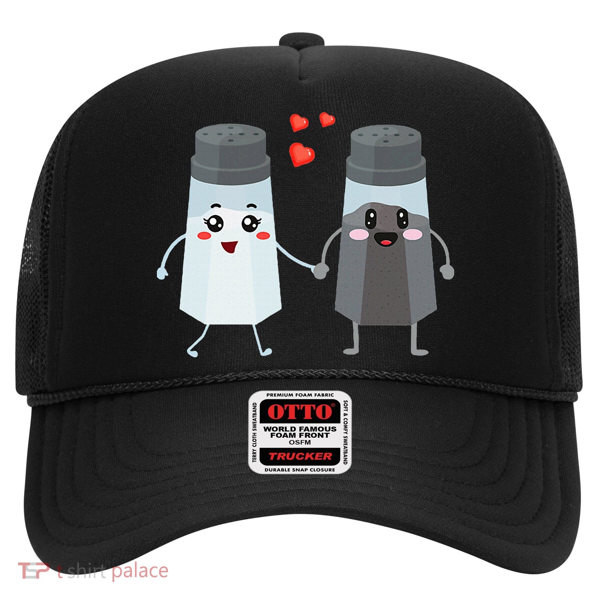 Salt And Pepper Shaker Couple Gift For Chefs And Cooks Hat