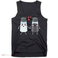 Salt And Pepper Shaker Couple Gift For Chefs And Cooks Tank Top thumb 0