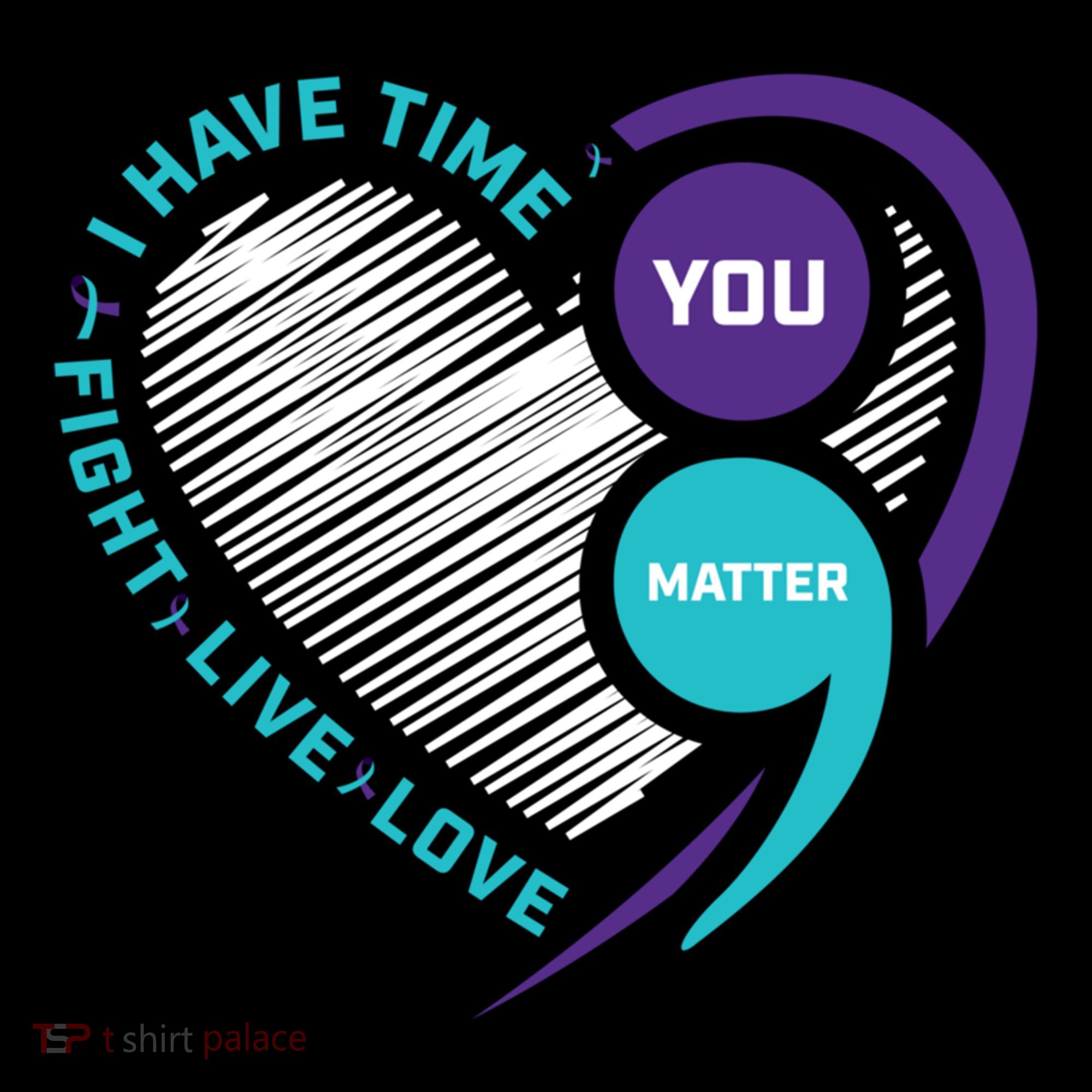 Suicide Awareness Prevention Heart Semi Colon You Matter Great Gift Coffee Mug