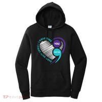 Suicide Awareness Prevention Heart Semi Colon You Matter Great Gift Women's Hoodie thumb 0