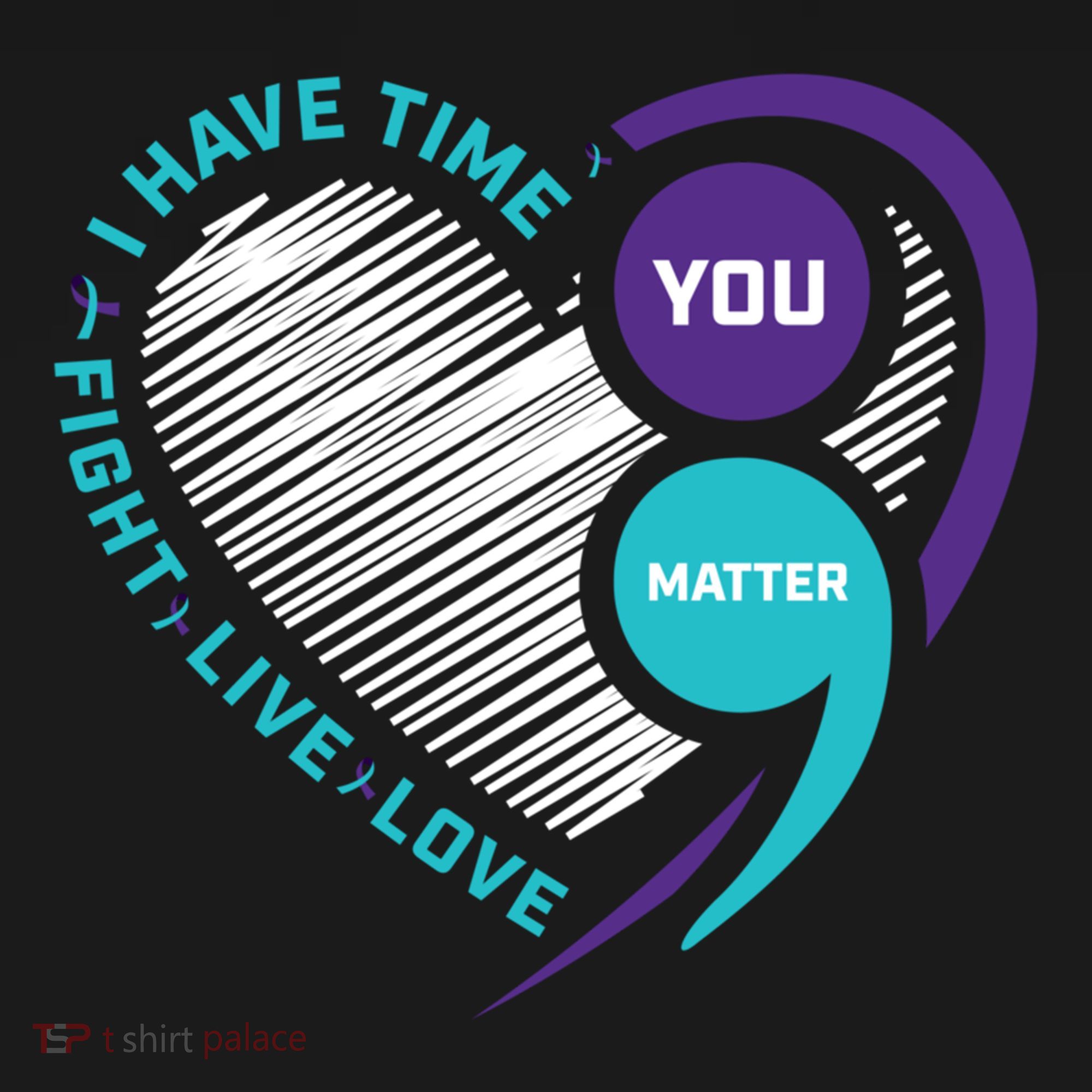 Suicide Awareness Prevention Heart Semi Colon You Matter Great Gift Women's Hoodie