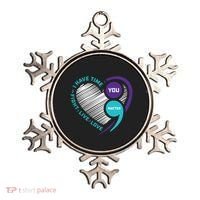 Suicide Awareness Prevention Heart Semi Colon You Matter Great Gift Ornament thumb 0